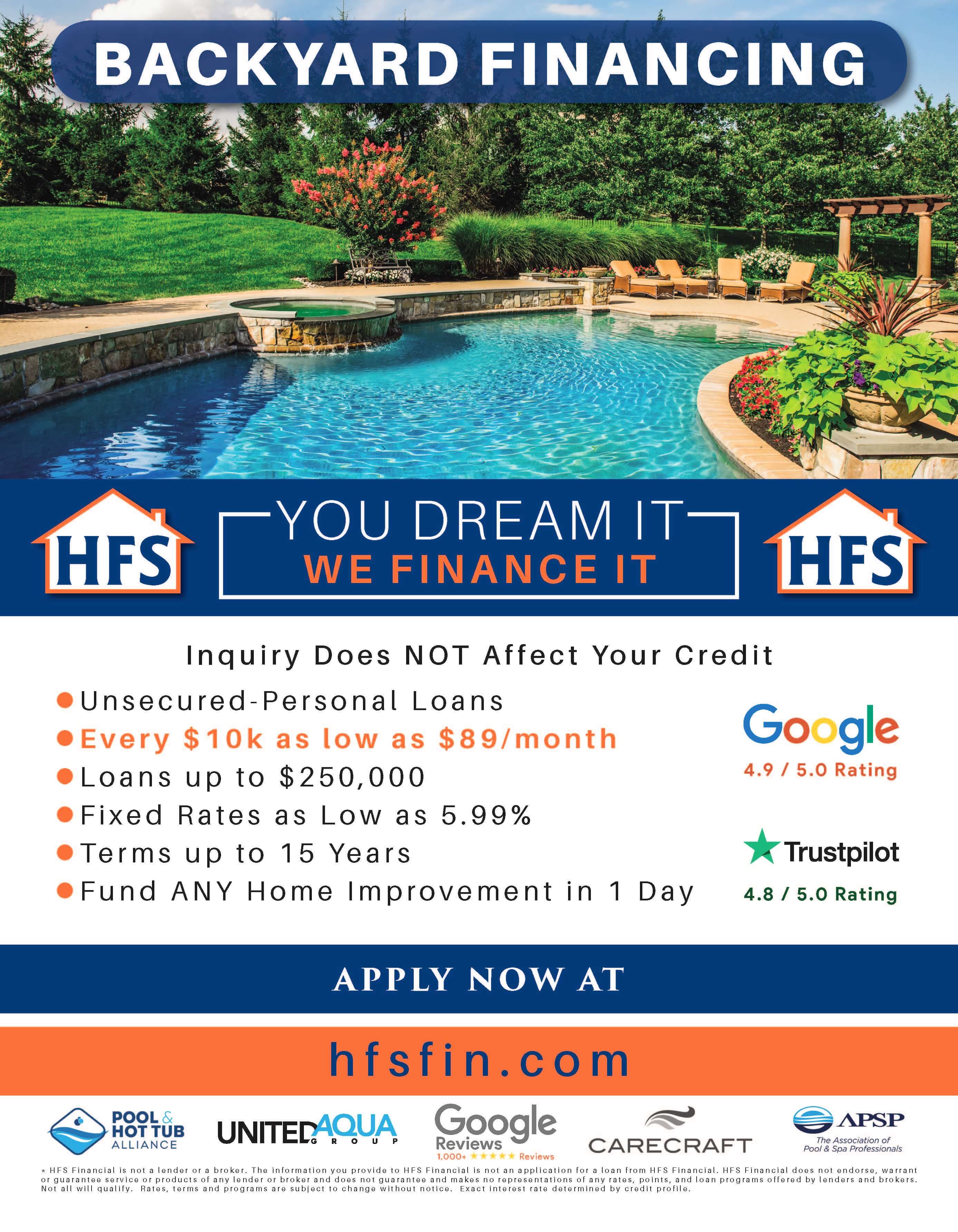 HFS Flier for Pool Customer